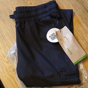 Black Scrub Jogger Pants